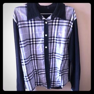 Very rare woman’s small or girls Burberry shirt